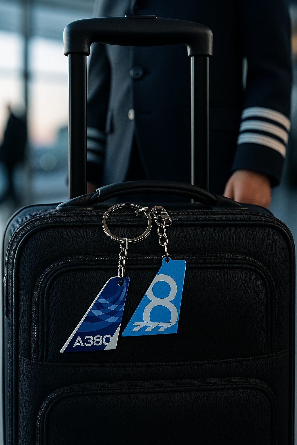 Llavero cola de avión B737