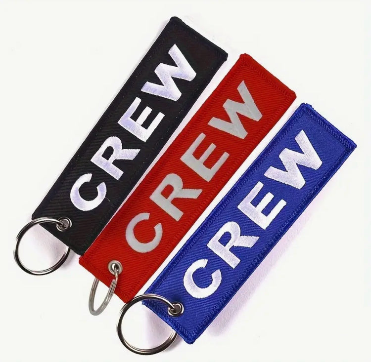 Llavero CREW disponible en Llaveros