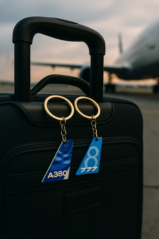 Llavero cola de avión B777